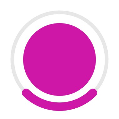 İlerleme, adımlar, aşamalar, aşama göstergesi dairesel grafikler