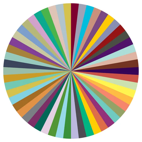 Gráfico Pastel Gráfico Pastel Circular Diagrama Círculo Serie Con Segmentos — Archivo Imágenes Vectoriales