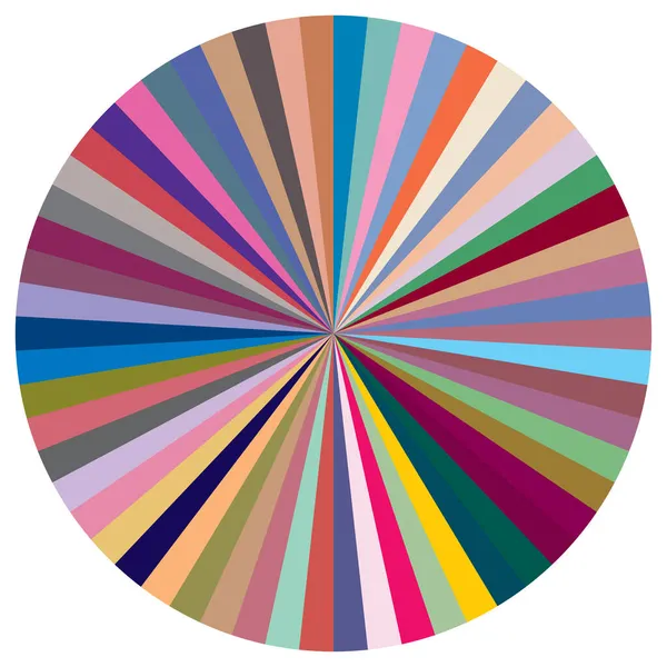 Gráfico Pastel Gráfico Pastel Circular Diagrama Círculo Serie Con Segmentos — Archivo Imágenes Vectoriales