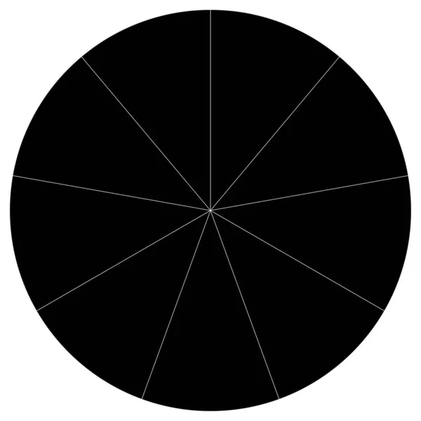 Pie图 Pie图 圆形图从系列2到65段 比率概念信息 表述要素 库存矢量图解 剪贴画 — 图库矢量图片