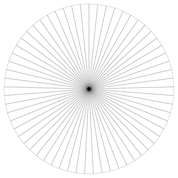 Pie Chart Pie Graph Circular Circle Diagram Series Segments Portions — Stock Vector