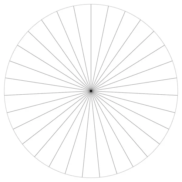 円グラフ 円グラフ 円グラフ 65セグメントのシリーズからの円グラフ 比率の概念図 プレゼンテーション要素 株式ベクトル図 クリップアートグラフィック — ストックベクタ