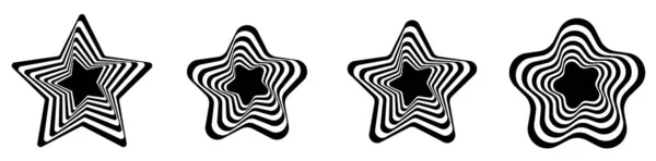 Étoile Icône Starlette Symbole Série Éléments Conception Vectoriels Stellaires Qualité — Image vectorielle