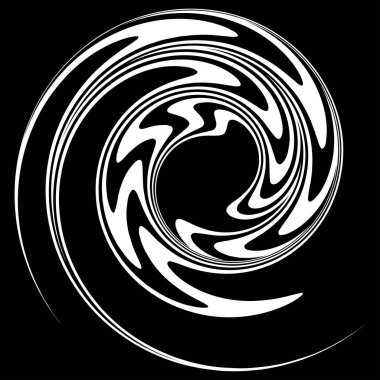 Soyut operasyon sanatı öğesi. Optik, görsel sanat, sanatsal element illüstrasyonu - stok vektör illüstrasyonu, klip sanatları grafikleri