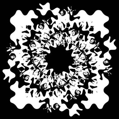 Soyut operasyon sanatı öğesi. Optik, görsel sanat, sanatsal element illüstrasyonu - stok vektör illüstrasyonu, klip sanatları grafikleri