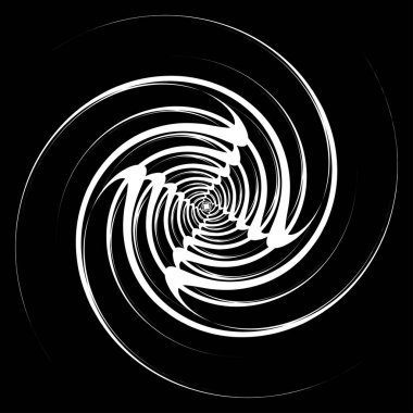 Soyut operasyon sanatı öğesi. Optik, görsel sanat, sanatsal element illüstrasyonu - stok vektör illüstrasyonu, klip sanatları grafikleri