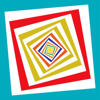 Soyut operasyon sanatı öğesi. Optik, görsel sanat, sanatsal element illüstrasyonu - stok vektör illüstrasyonu, klip sanatları grafikleri