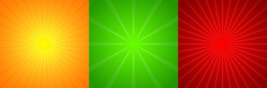 Yıldız patlaması, güneş patlaması ışınları, ışınlar. Radikal, yayılan doğrular vektörü - stok vektör illüstrasyonu, klip- sanat grafikleri