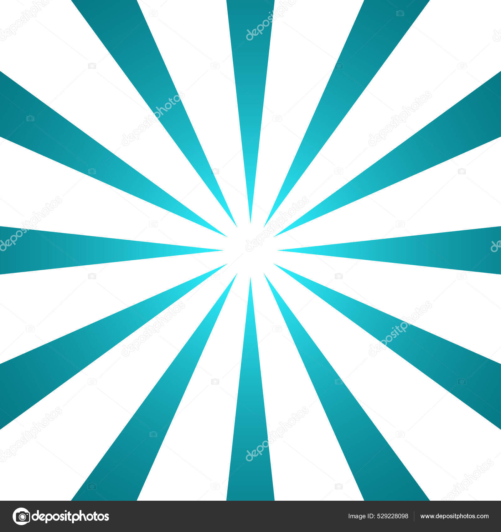 Download Green Striped Sunburst GFX Background