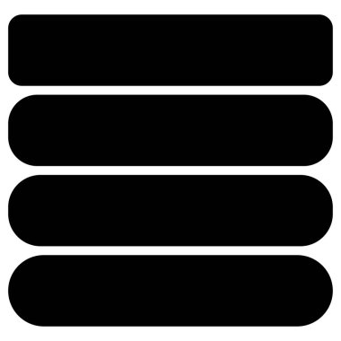 Basit geometrik düğme, pankart, plaket şekli, tasarım elemanı vektörü. Boş, boş dikdörtgen etiketi, etiket - stok vektör illüstrasyonu, klip- sanat grafikleri