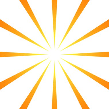 Yıldız patlaması, güneş patlaması ışınları, ışınlar. Radikal, yayılan doğrular vektörü - stok vektör illüstrasyonu, klip- sanat grafikleri