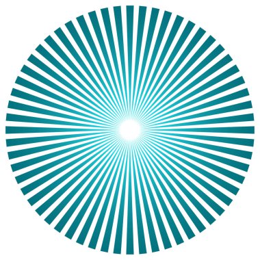 Yıldız patlaması, güneş patlaması ışınları, ışınlar. Radikal, yayılan doğrular vektörü - stok vektör illüstrasyonu, klip- sanat grafikleri