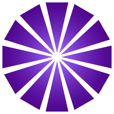 Yıldız patlaması, güneş patlaması ışınları, ışınlar. Radikal, yayılan doğrular vektörü - stok vektör illüstrasyonu, klip- sanat grafikleri