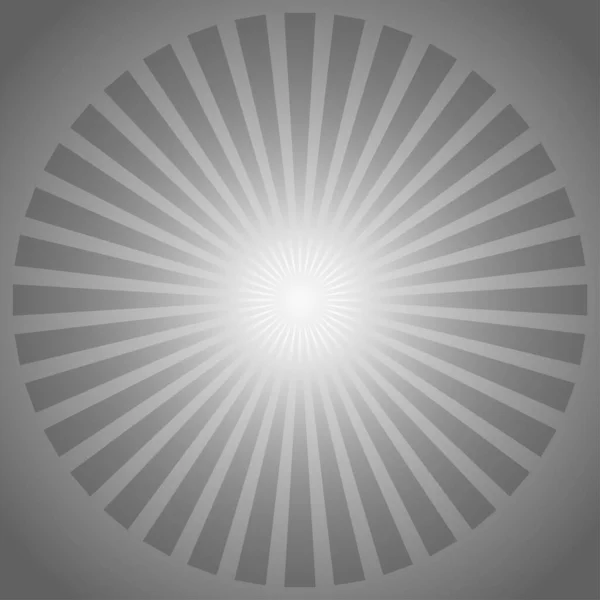 Starburst Sunburst Rays Beams Radial Radiating Lines Vector Stock Vector — Stock Vector