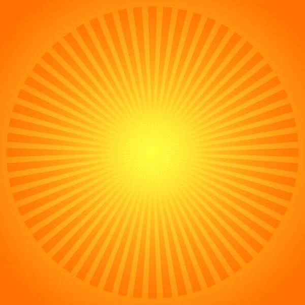 Estallido Rayos Sol Rayos Radial Radiating Lines Vector Stock Vector — Vector de stock