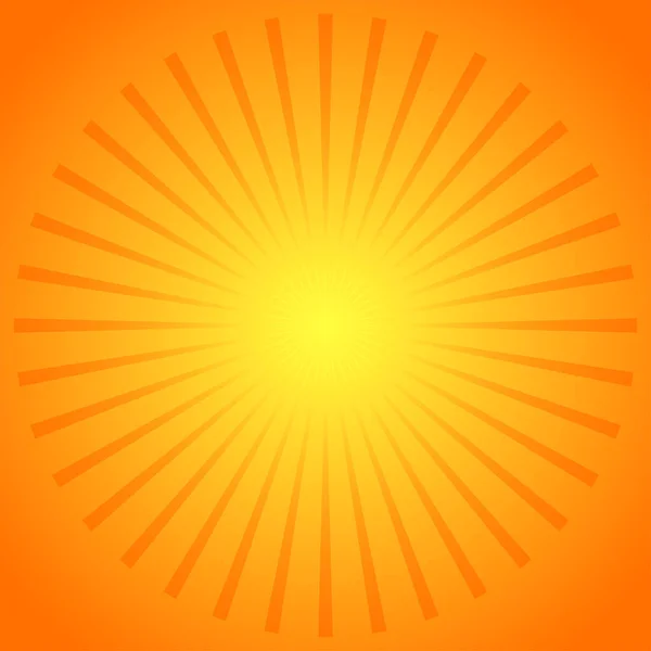 Estallido Rayos Sol Rayos Radial Radiating Lines Vector Stock Vector — Vector de stock