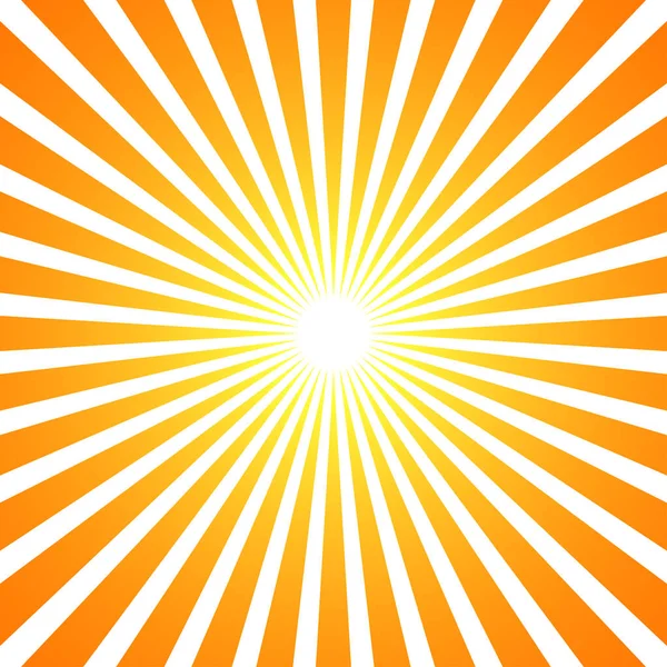 Estallido Rayos Sol Rayos Radial Radiating Lines Vector Stock Vector — Vector de stock