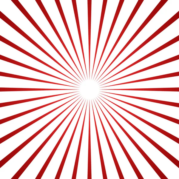 Starburst Sonnenstrahl Strahlen Radiale Strahlende Linien Vektor Stock Vektor Illustration — Stockvektor