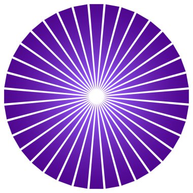 Yıldız patlaması, güneş patlaması ışınları, ışınlar. Radikal, yayılan doğrular vektörü - stok vektör illüstrasyonu, klip- sanat grafikleri