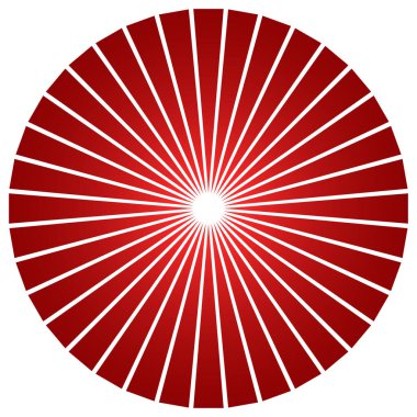 Yıldız patlaması, güneş patlaması ışınları, ışınlar. Radikal, yayılan doğrular vektörü - stok vektör illüstrasyonu, klip- sanat grafikleri