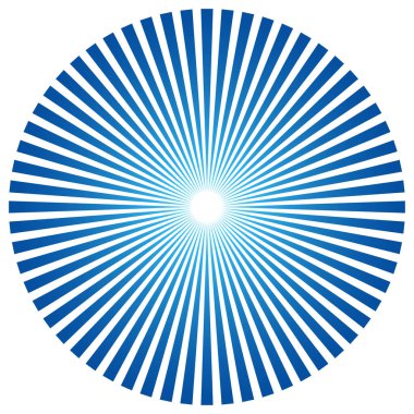 Yıldız patlaması, güneş patlaması ışınları, ışınlar. Radikal, yayılan doğrular vektörü - stok vektör illüstrasyonu, klip- sanat grafikleri