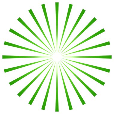 Yıldız patlaması, güneş patlaması ışınları, ışınlar. Radikal, yayılan doğrular vektörü - stok vektör illüstrasyonu, klip- sanat grafikleri