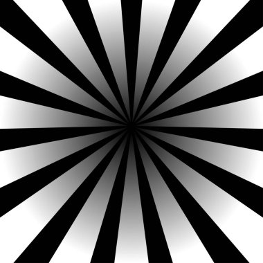 Yıldız patlaması, güneş patlaması radyal, yayılan çizgiler. Patlama ışınları, ışınları - stok vektör illüstrasyonu, klip- sanat grafikleri