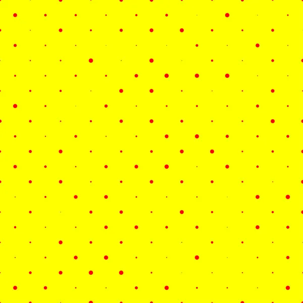 Поп Арт Червоний Жовтий Комічний Фон Випадкові Точки Пунктирні Круглі — стоковий вектор