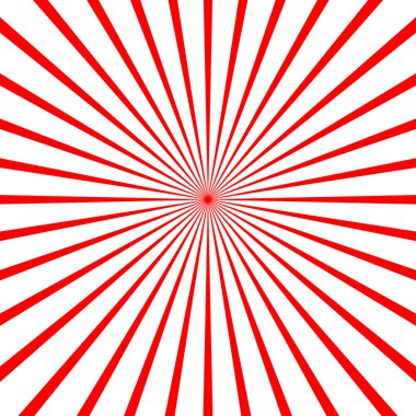 Yıldız patlaması, güneş patlaması radyal, yayılan çizgiler. Patlama ışınları, ışınları - stok vektör illüstrasyonu, klip- sanat grafikleri