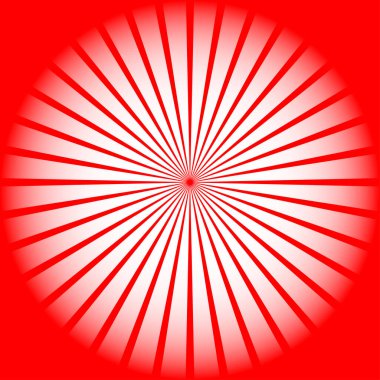 Yıldız patlaması, güneş patlaması radyal, yayılan çizgiler. Patlama ışınları, ışınları - stok vektör illüstrasyonu, klip- sanat grafikleri