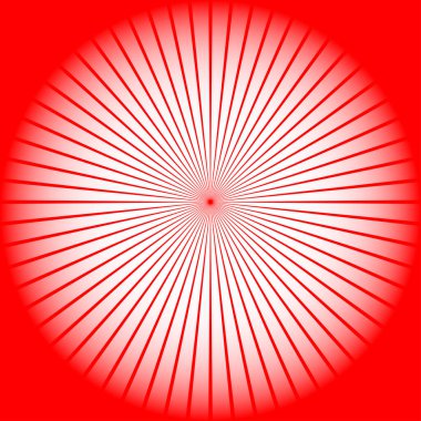 Yıldız patlaması, güneş patlaması radyal, yayılan çizgiler. Patlama ışınları, ışınları - stok vektör illüstrasyonu, klip- sanat grafikleri