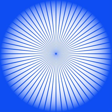 Yıldız patlaması, güneş patlaması radyal, yayılan çizgiler. Patlama ışınları, ışınları - stok vektör illüstrasyonu, klip- sanat grafikleri