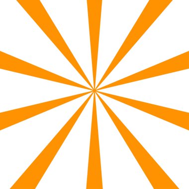 Yıldız patlaması, güneş patlaması radyal, yayılan çizgiler. Patlama ışınları, ışınları - stok vektör illüstrasyonu, klip- sanat grafikleri