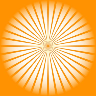 Yıldız patlaması, güneş patlaması radyal, yayılan çizgiler. Patlama ışınları, ışınları - stok vektör illüstrasyonu, klip- sanat grafikleri