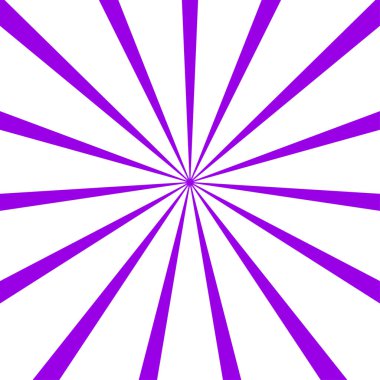 Yıldız patlaması, güneş patlaması radyal, yayılan çizgiler. Patlama ışınları, ışınları - stok vektör illüstrasyonu, klip- sanat grafikleri