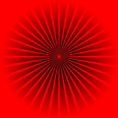 Yıldız patlaması, güneş patlaması radyal, yayılan çizgiler. Patlama ışınları, ışınları - stok vektör illüstrasyonu, klip- sanat grafikleri