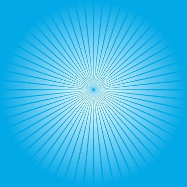 Yıldız patlaması, güneş patlaması radyal, yayılan çizgiler. Patlama ışınları, ışınları - stok vektör illüstrasyonu, klip- sanat grafikleri