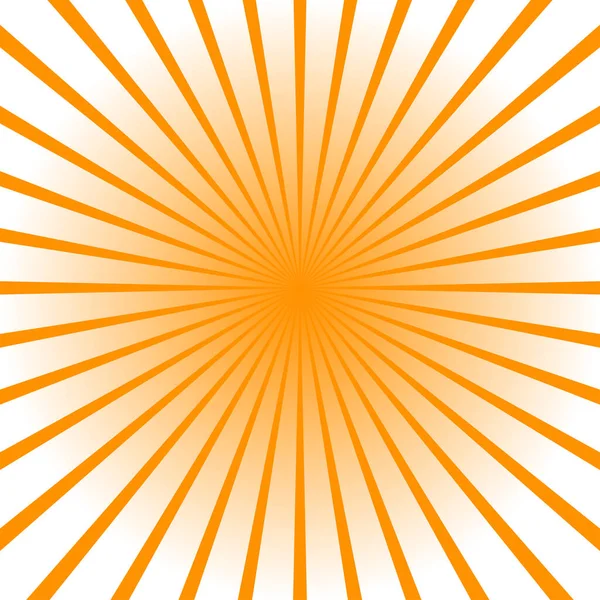 Éclatement Étoile Éclatement Soleil Radial Lignes Rayonnantes Rayons Éclatés Rayons — Image vectorielle