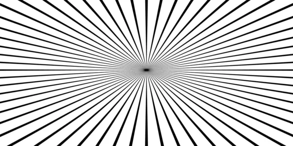 Starburst Sun Burst Radial Strahlende Linien Berststrahlen Strahlen Aktienvektorillustration Clip — Stockvektor