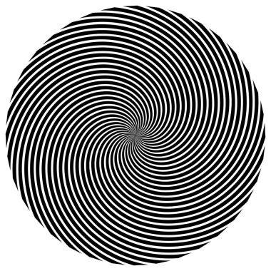 Sarmal, girdap, dönme elementi. Koklear, girdap, dikey tasarım şekli - stok vektör illüstrasyonu, klip- sanat grafikleri