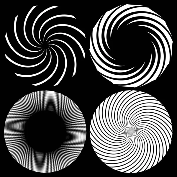 Spirala Wir Wir Cochlear Wir Zawroty Głowy Kształt Projektu Ilustracja — Wektor stockowy