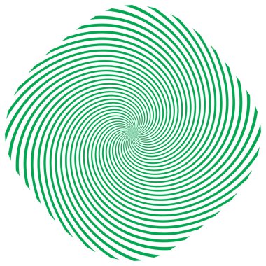 Sarmal, girdap, dönme elementi. Koklear, girdap, dikey tasarım şekli - stok vektör illüstrasyonu, klip- sanat grafikleri