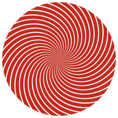 Sarmal, girdap, dönme elementi. Koklear, girdap, dikey tasarım şekli - stok vektör illüstrasyonu, klip- sanat grafikleri