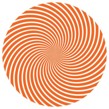 Sarmal, girdap, dönme elementi. Koklear, girdap, dikey tasarım şekli - stok vektör illüstrasyonu, klip- sanat grafikleri