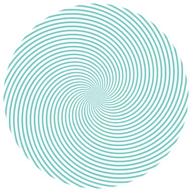 Sarmal, girdap, dönme elementi. Koklear, girdap, dikey tasarım şekli - stok vektör illüstrasyonu, klip- sanat grafikleri