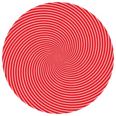 Sarmal, girdap, dönme elementi. Koklear, girdap, dikey tasarım şekli - stok vektör illüstrasyonu, klip- sanat grafikleri