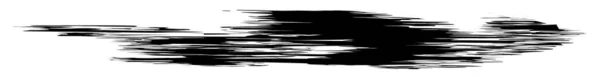 Grungy Paintbrush Stroke Štětcem Texturovaná Barva Grafit Kresba Křídou Volnou — Stockový vektor