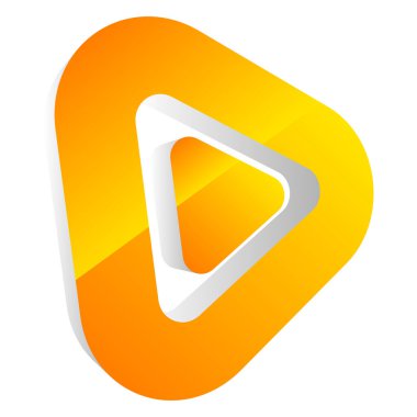 Çal, başlat düğmesi vektör illüstrasyonunu