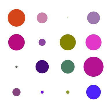 Rastgele noktalar, yarım ton şeklinde daireler. Nokta, noktalama arkaplan. Polkadotlar, nokta listesi arkaplanı