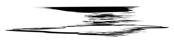 Грубая Кисть Мазок Кистью Текстурированная Краска Графит Меловой Рисунок Эффектом — стоковый вектор